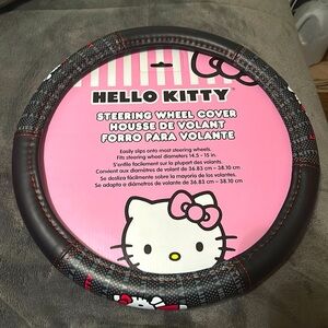 Hello Kitty, steering wheel cover